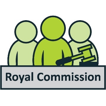 The Royal Commission icon. 