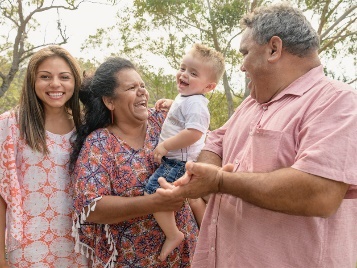 A family of Aboriginal or Torres Strait Islander people.