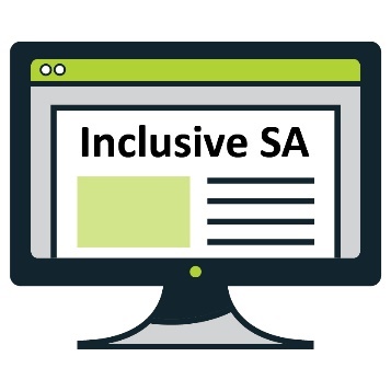 A computer screen with the Inclusive SA document on it.